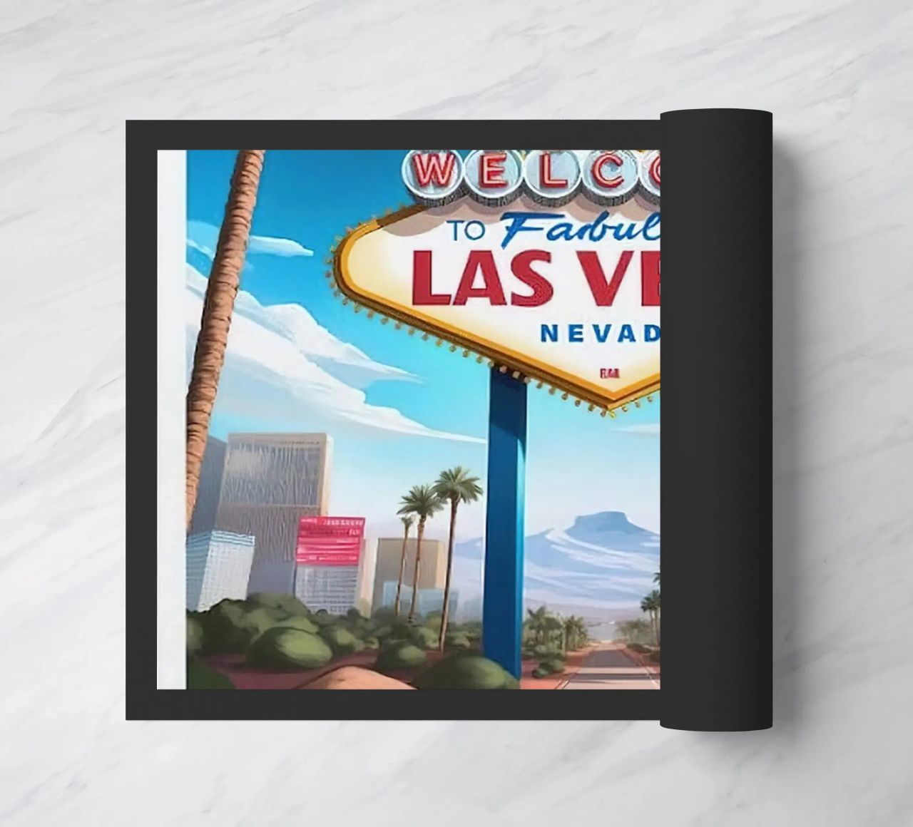 LuaNi Las Vegas Nevada doormat by cooper shop