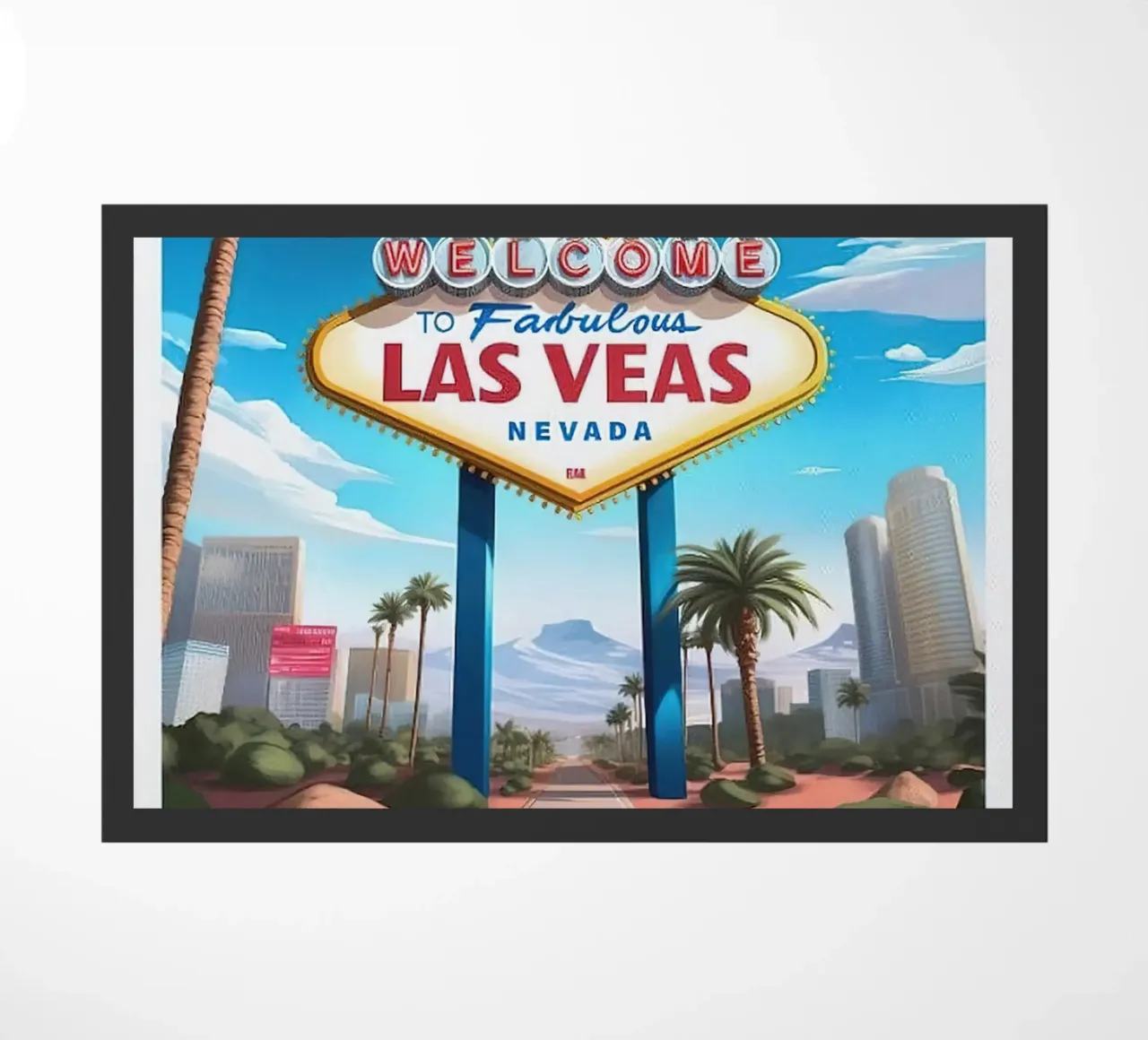 LuaNi Las Vegas Nevada felpudo de cooper shop