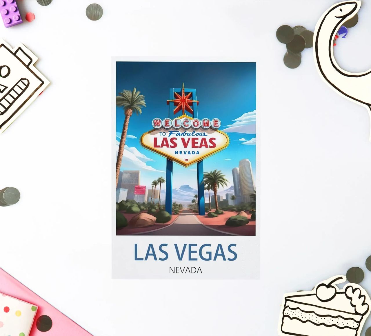 LuaNi Las Vegas Nevada sticker by cooper shop
