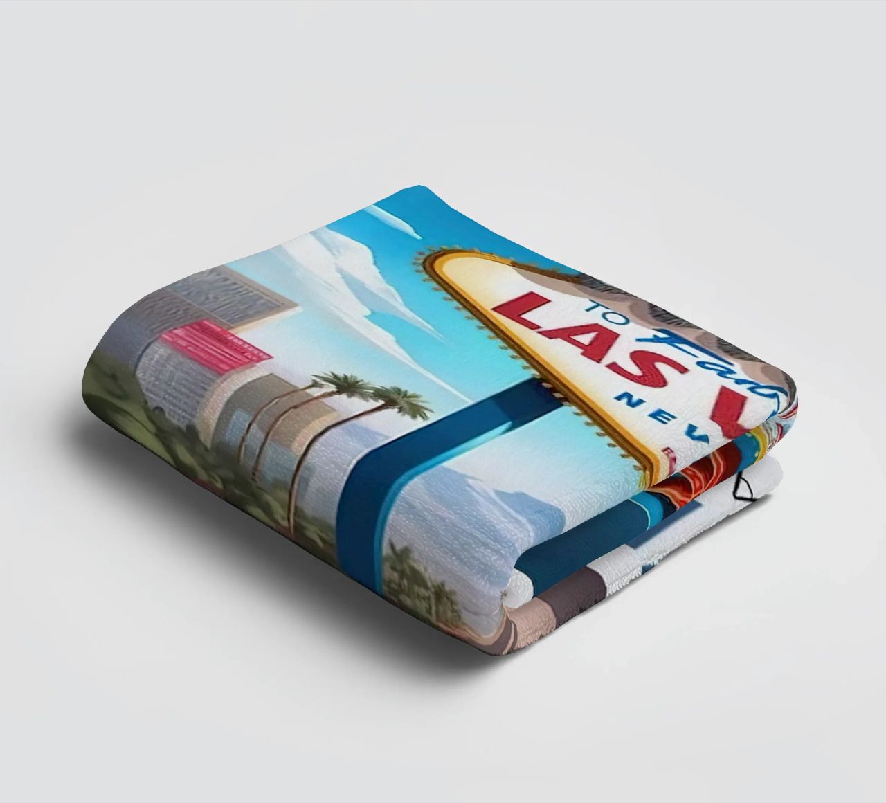 LuaNi Las Vegas Nevada towel by cooper shop