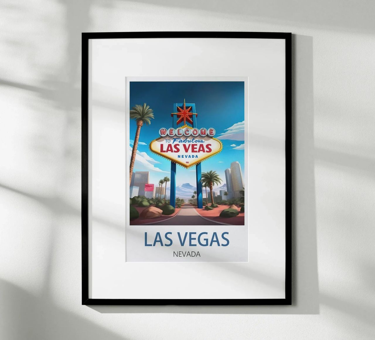 LuaNi Las Vegas Nevada poster by cooper shop