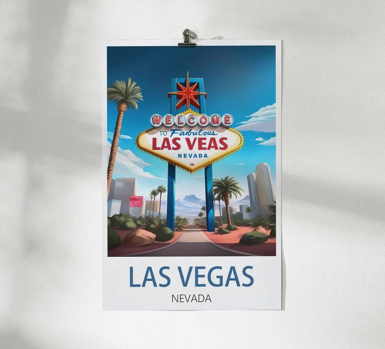LuaNi Las Vegas Nevada poster by cooper shop