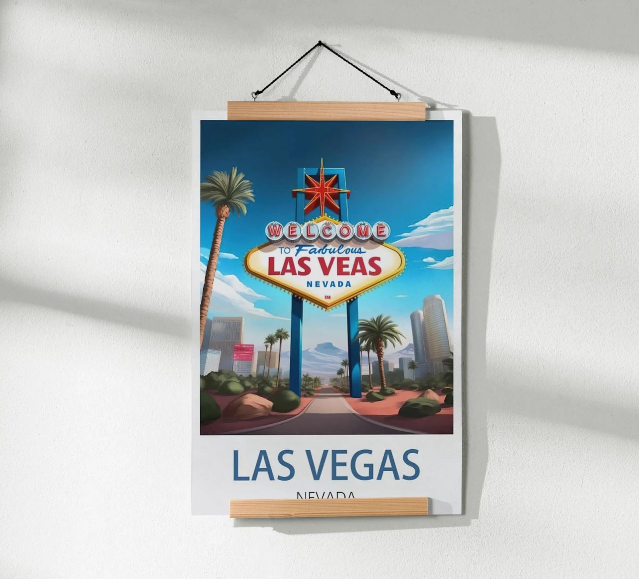 LuaNi Las Vegas Nevada poster by cooper shop