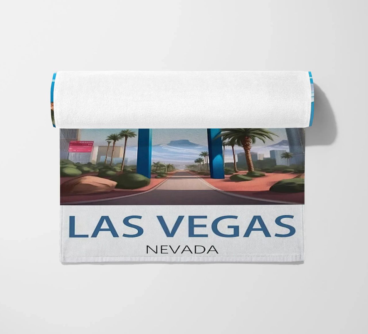 LuaNi Las Vegas Nevada beach towel by cooper shop