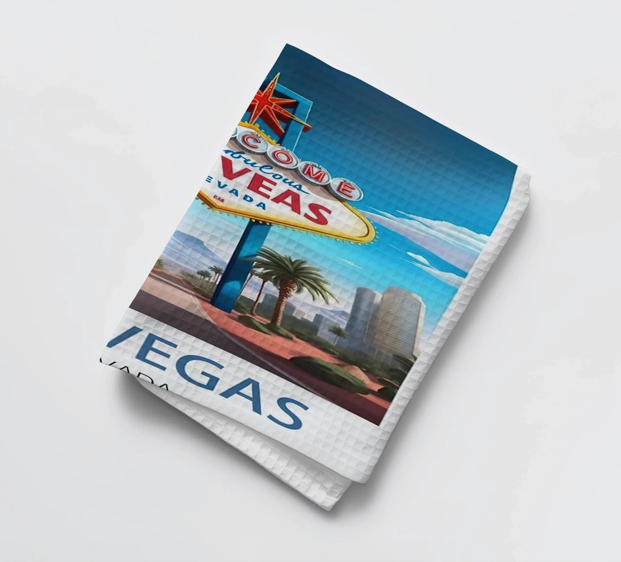 LuaNi Las Vegas Nevada tea towel by cooper shop