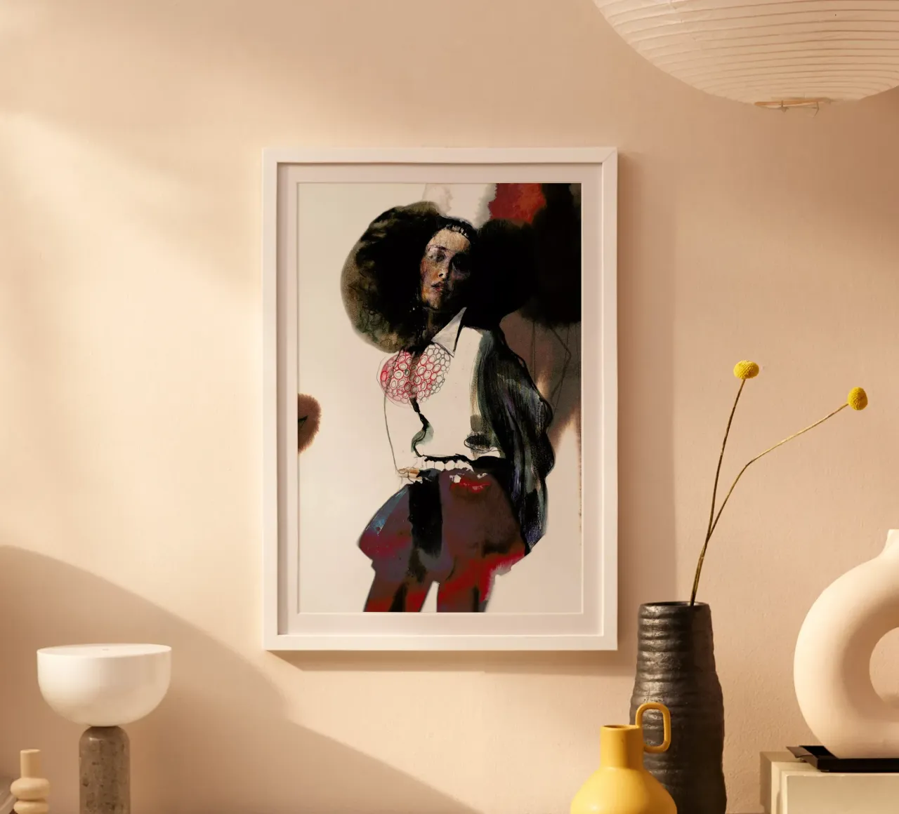 Chloé poster con telaio in alluminio da Alex Egea