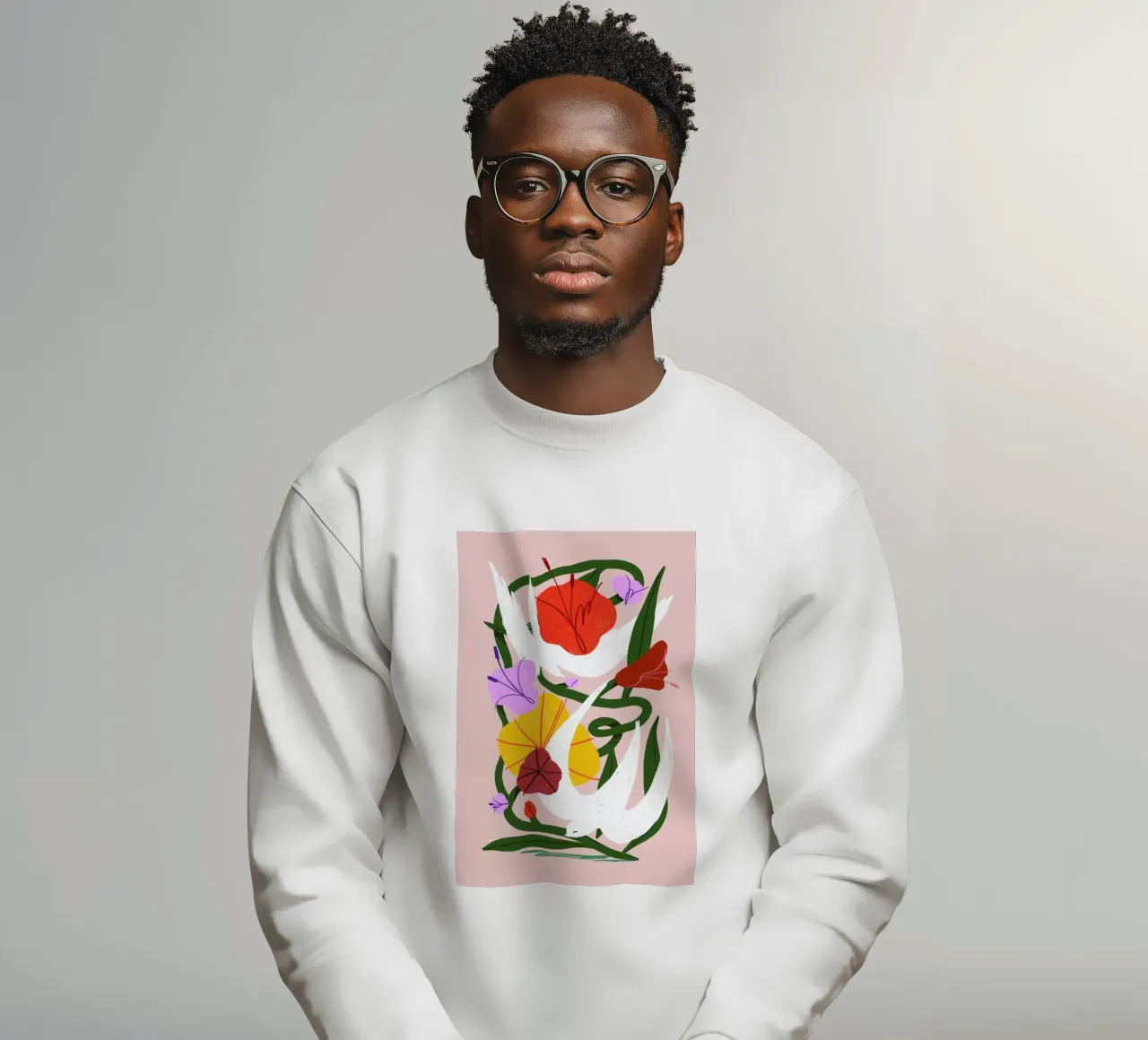 Garden Swoop felpa da Pure