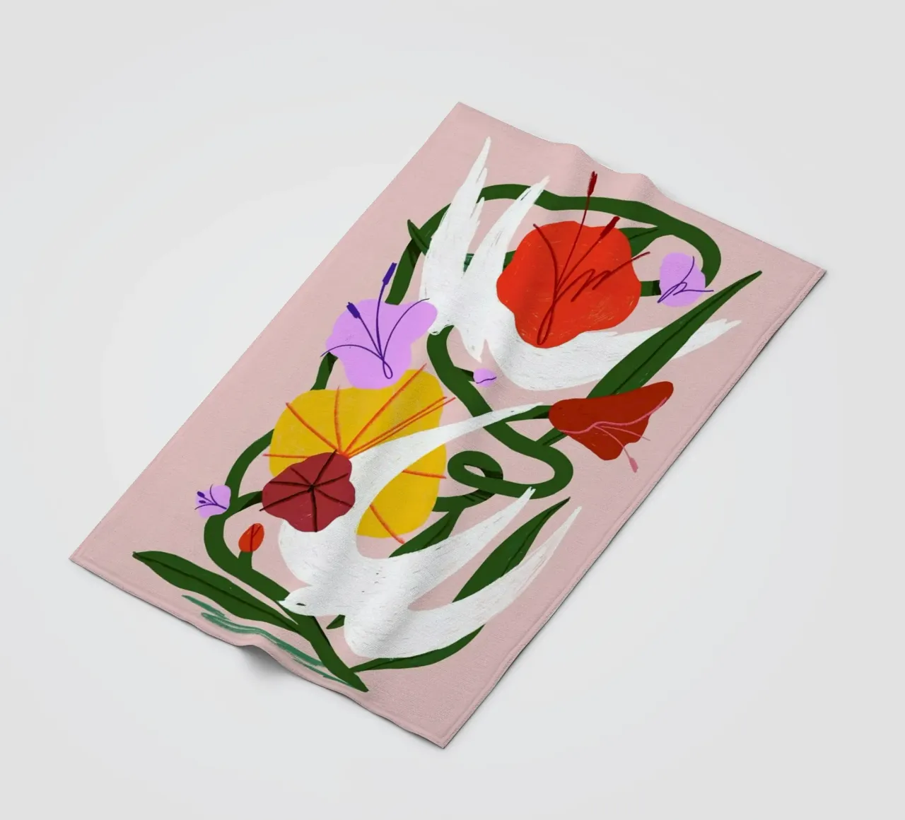 Garden Swoop coperta in pile da Pure