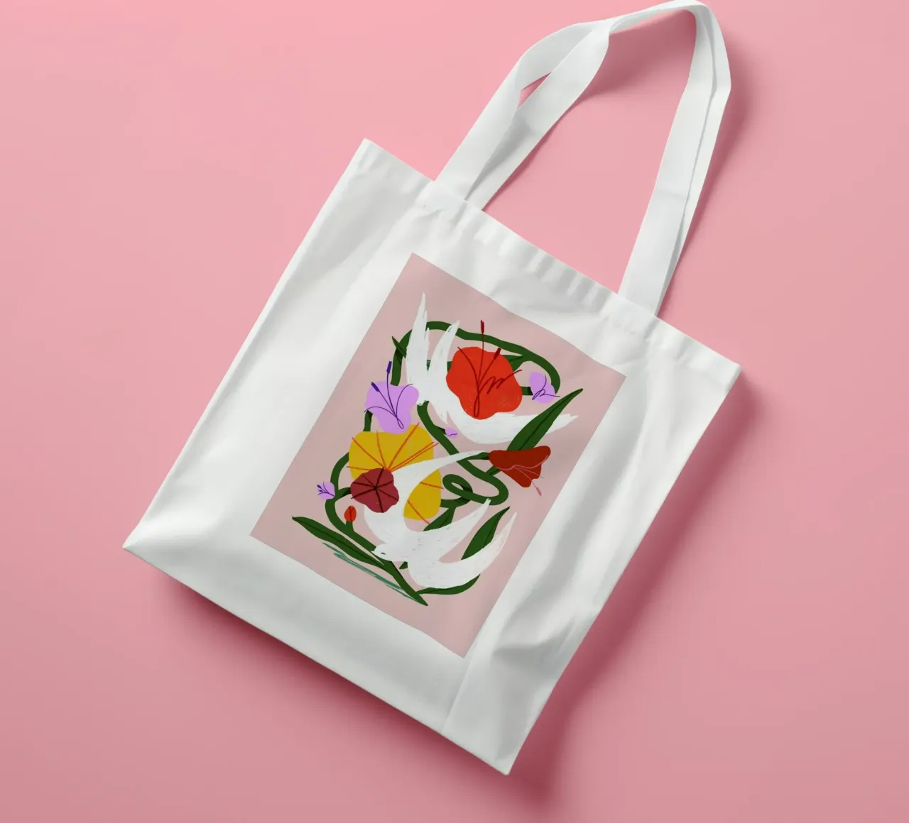 Garden Swoop borsa in juta da Pure