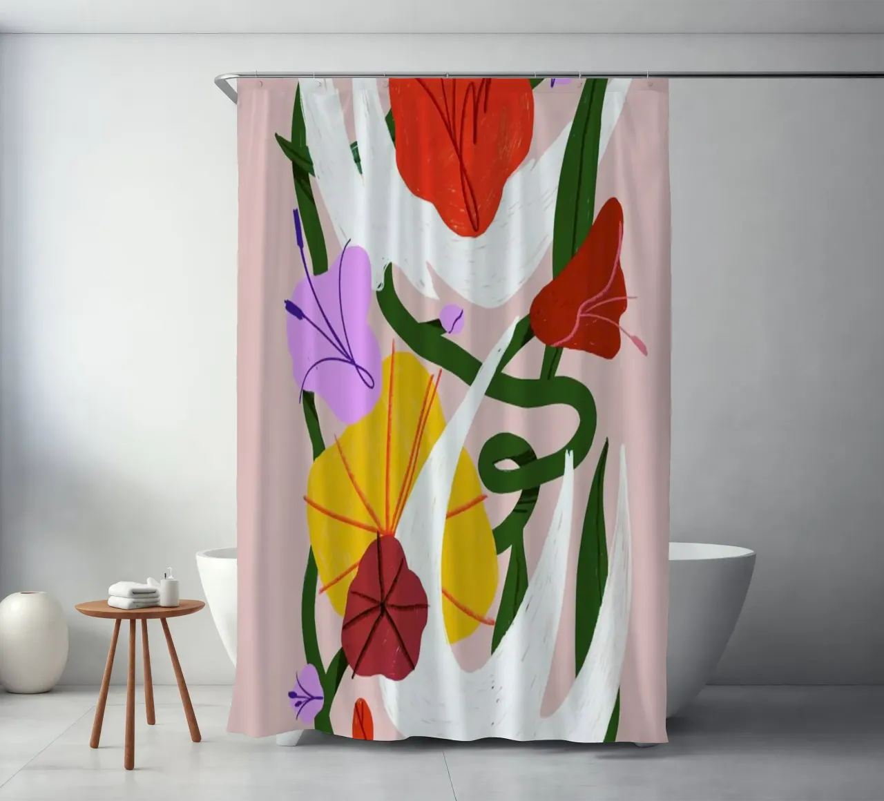 Garden Swoop rideau de douche de Pure