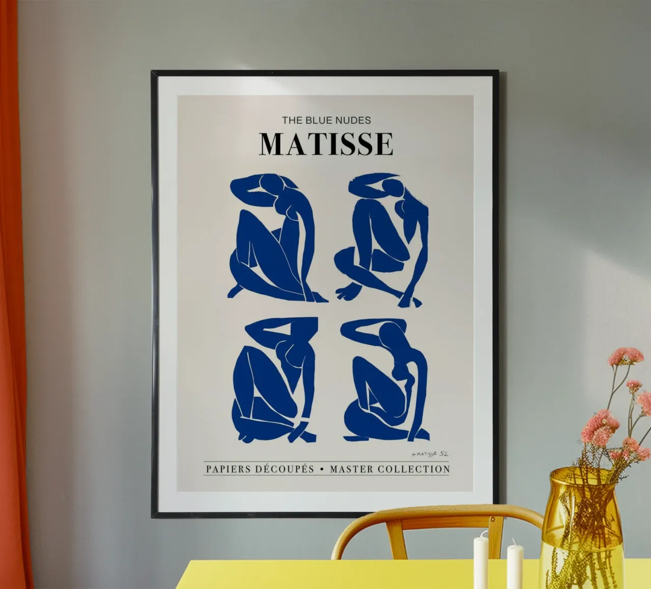 matisse-imagen de una mujer sentada relajada poster de sazkia art