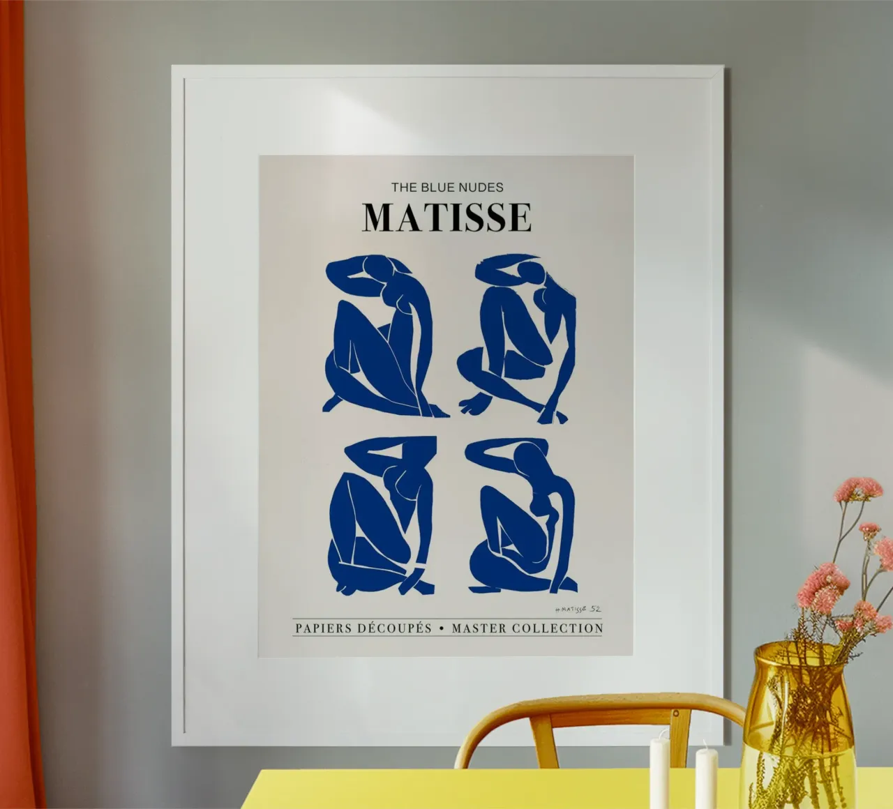matisse-imagen de una mujer sentada relajada poster de sazkia art