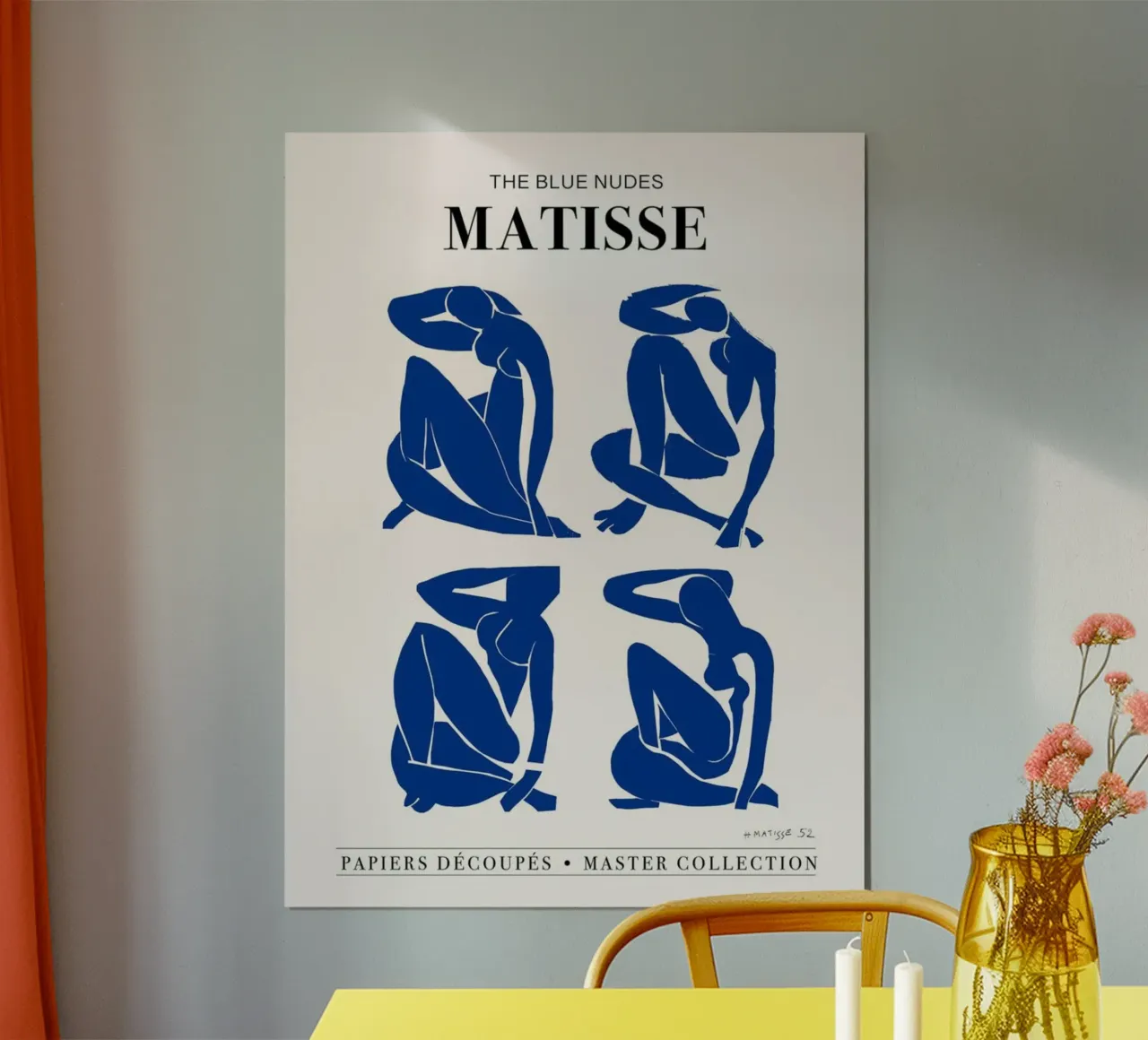 matisse-imagen de una mujer sentada relajada poster de sazkia art