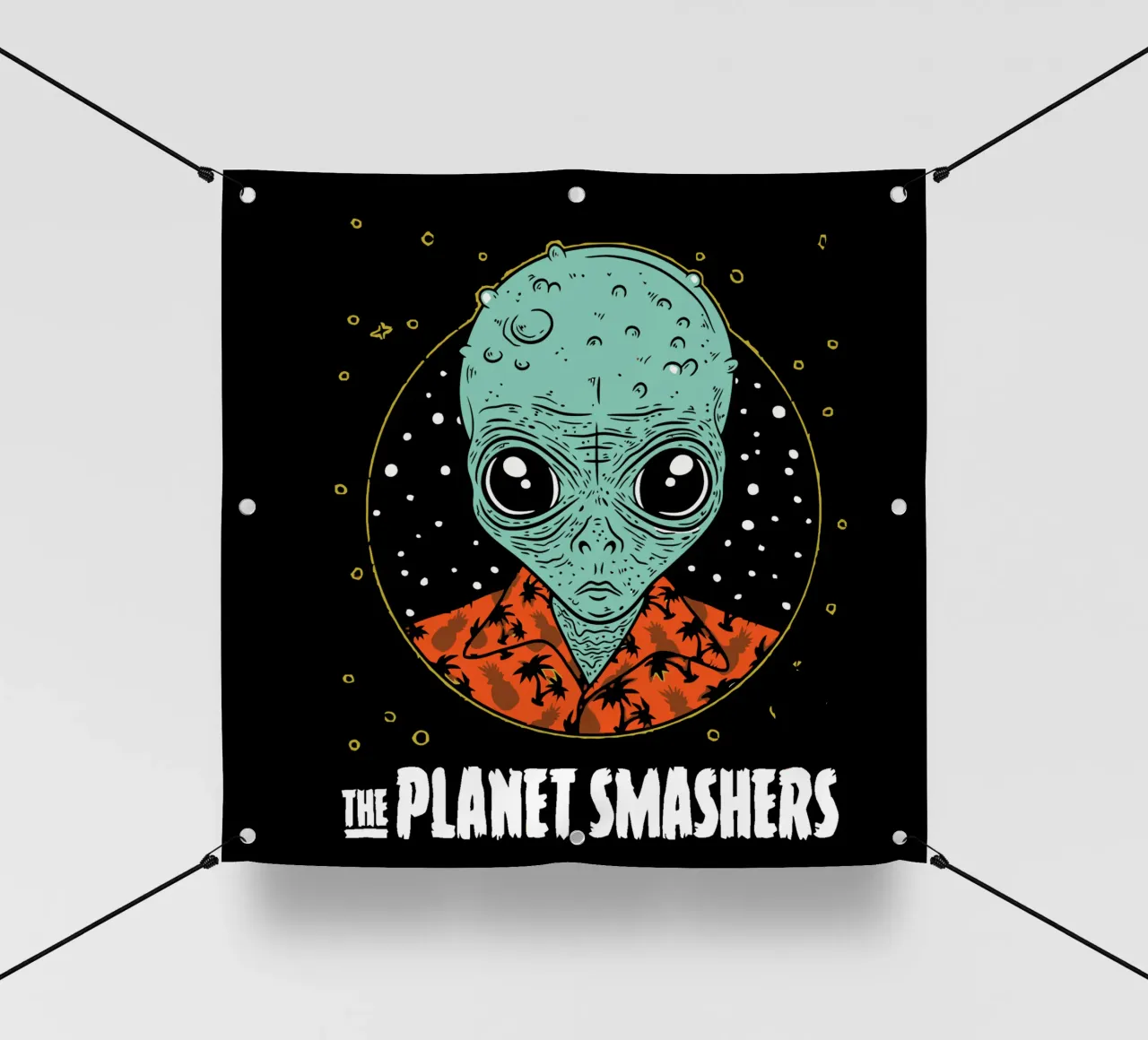 The Planet Smashers telo in pvc da Aranduts
