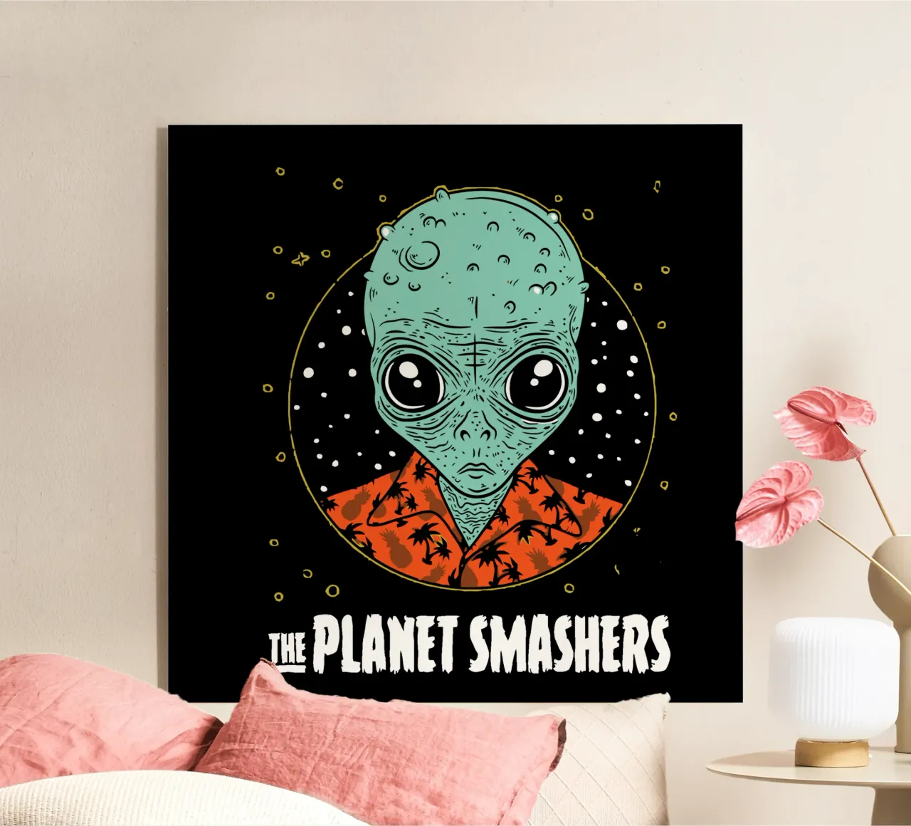 The Planet Smashers plexiglass da Aranduts