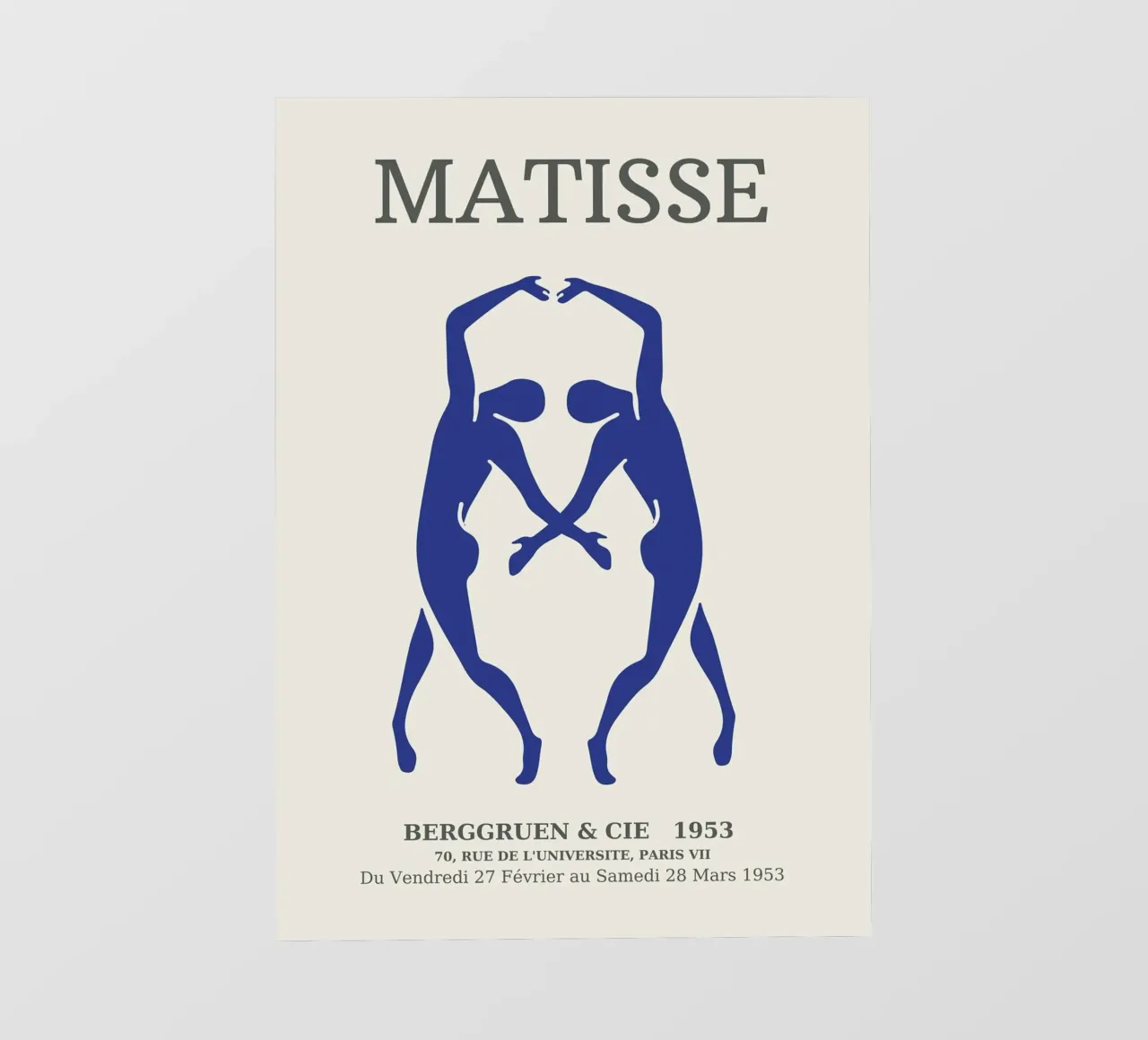 matisse-due figure femminili che danzano pellicola backlit da sazkia art