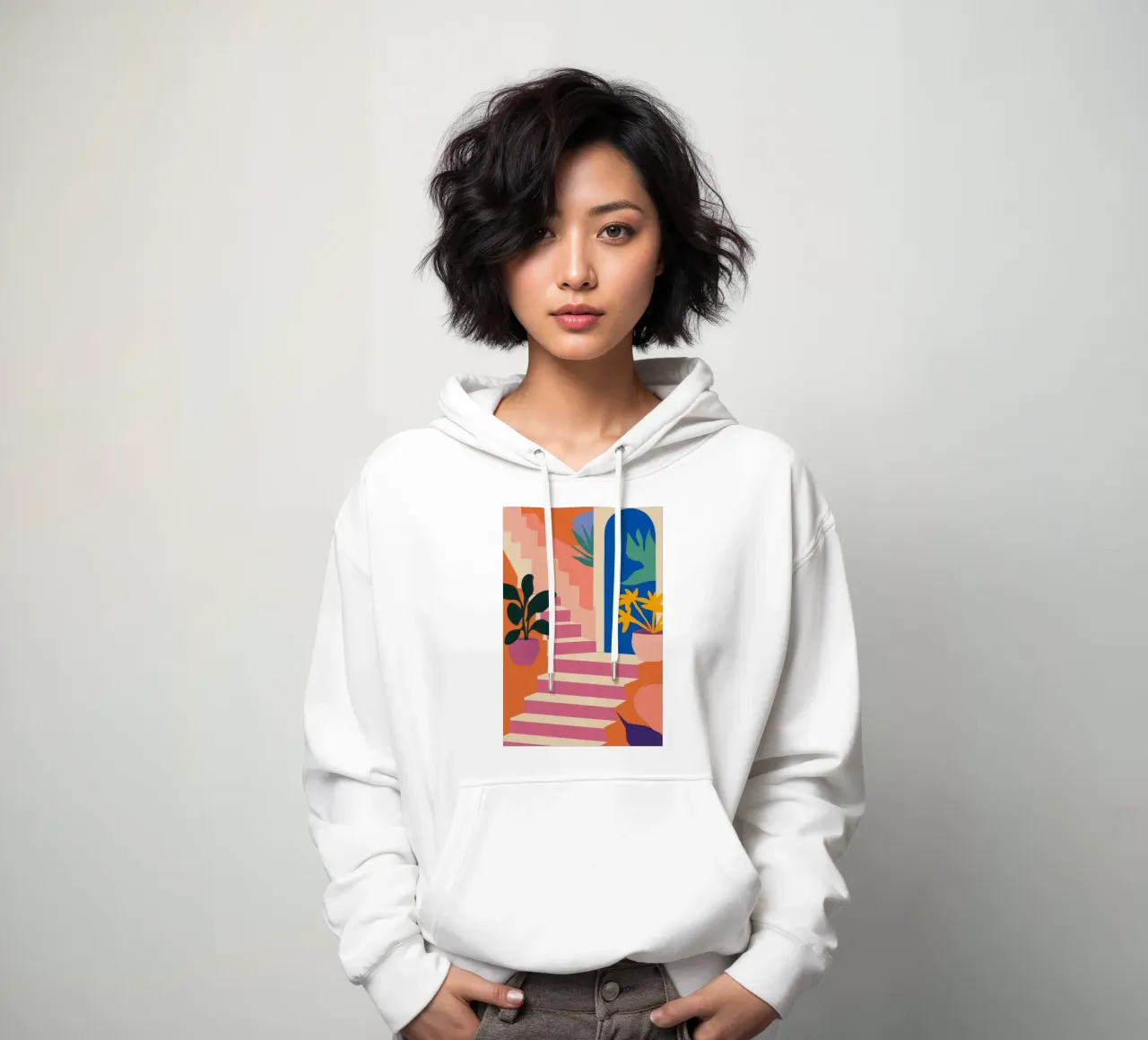 Arco de escalera Bloom sudadera con capucha de Lumi Eyes