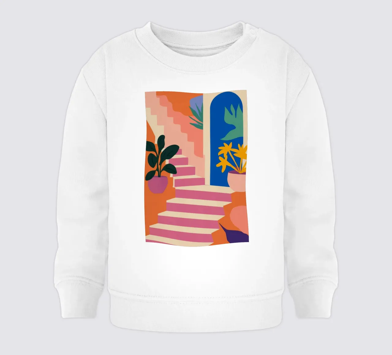 Arco de escalera Bloom sudadera de bebé de Lumi Eyes