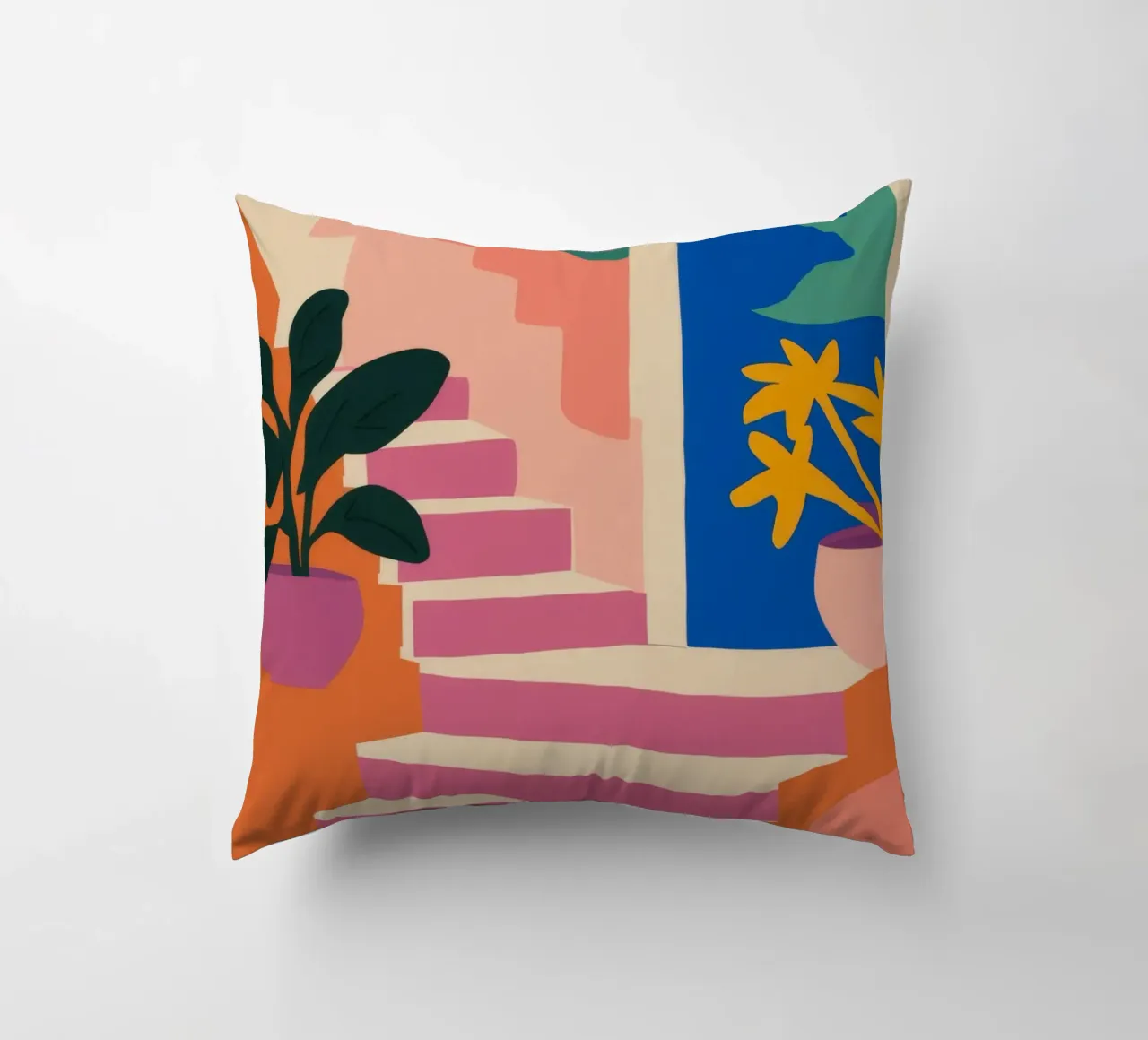 Arco delle scale in fiore cuscino da Lumi Eyes