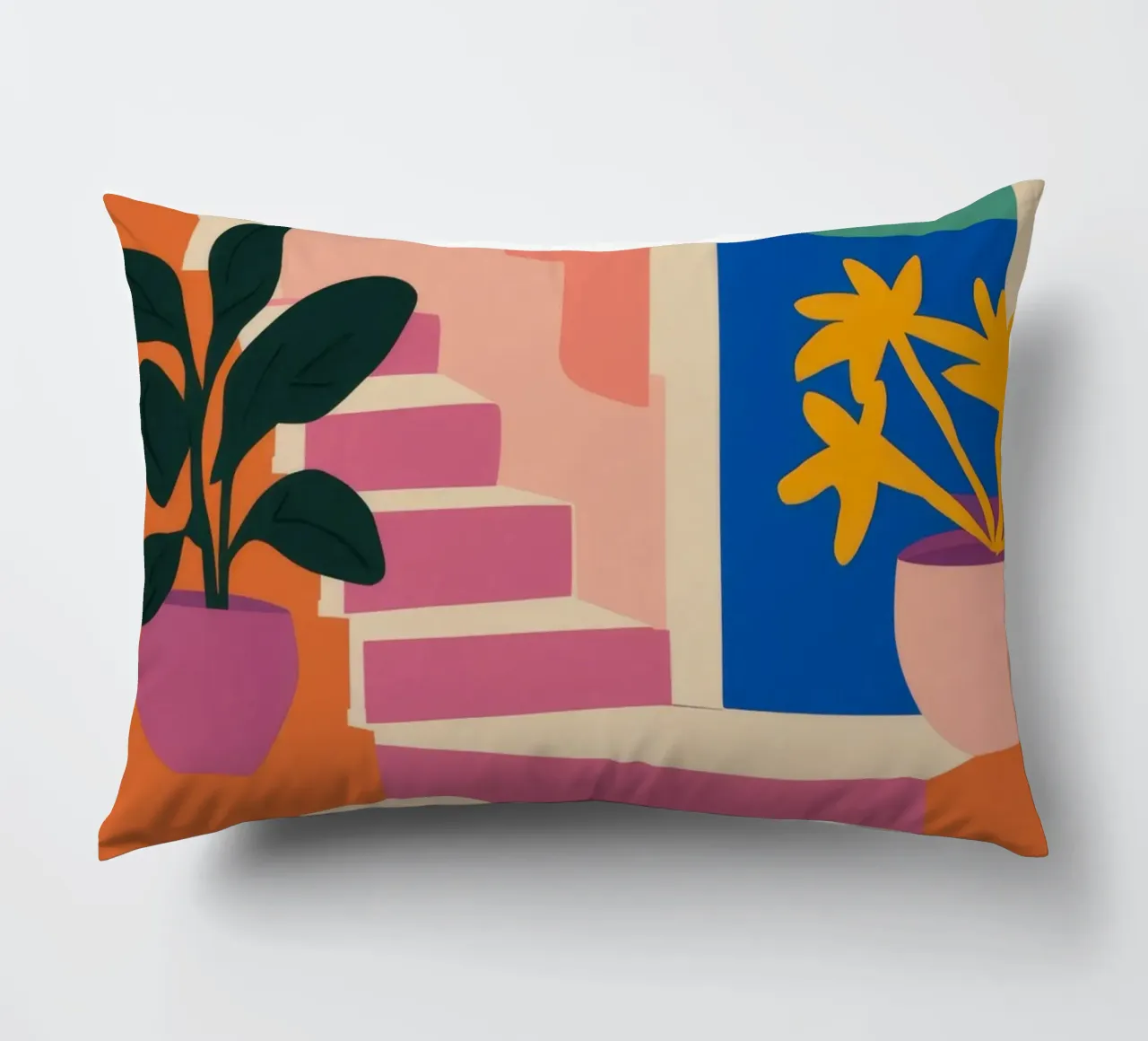 Arco delle scale in fiore cuscino da Lumi Eyes