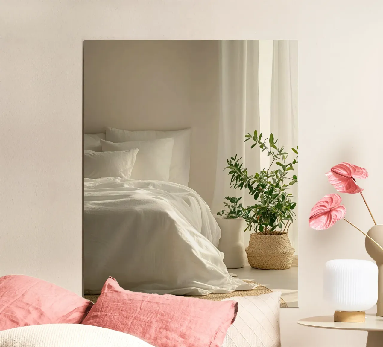 Verde lussureggiante poster con telaio in alluminio da PhotoVibe Decor