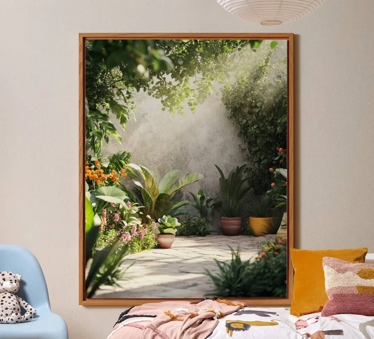 Verde lussureggiante alluminio dibond da PhotoVibe Decor
