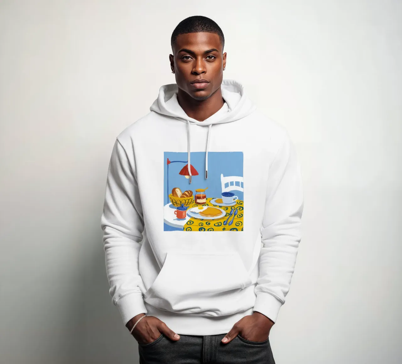 Mattinata dedicata ai pancake felpa con cappuccio da Lumi Eyes