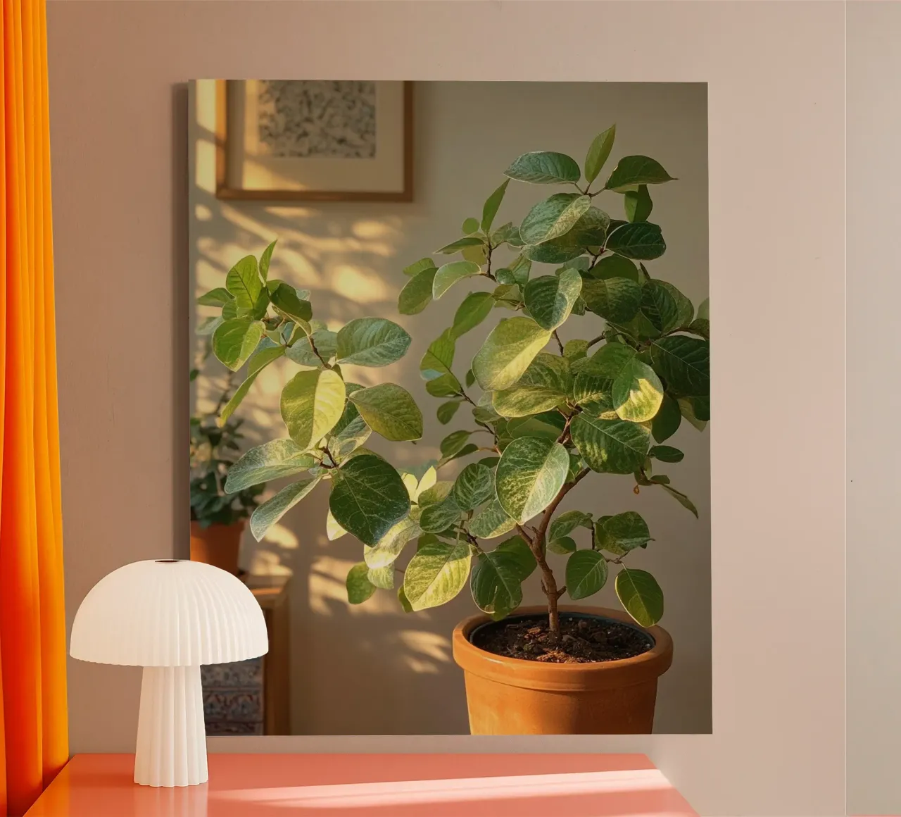 Verde lussureggiante tela con Cornice a cassetta da PhotoVibe Decor