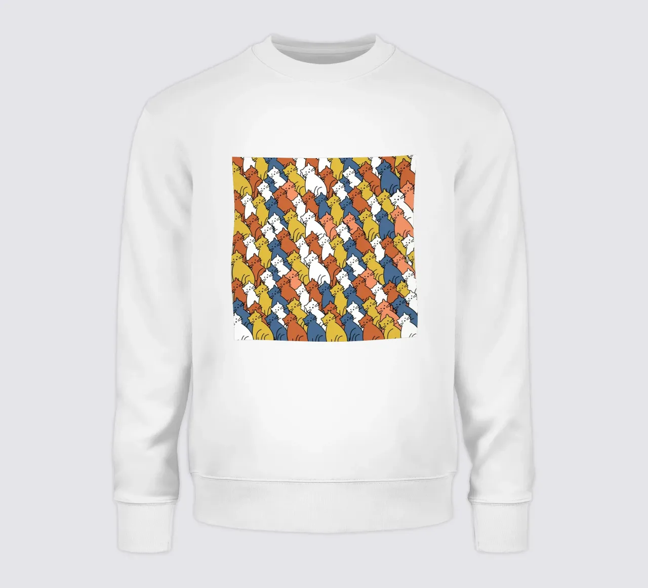 Curious Cats Colorful felpa da Dharma