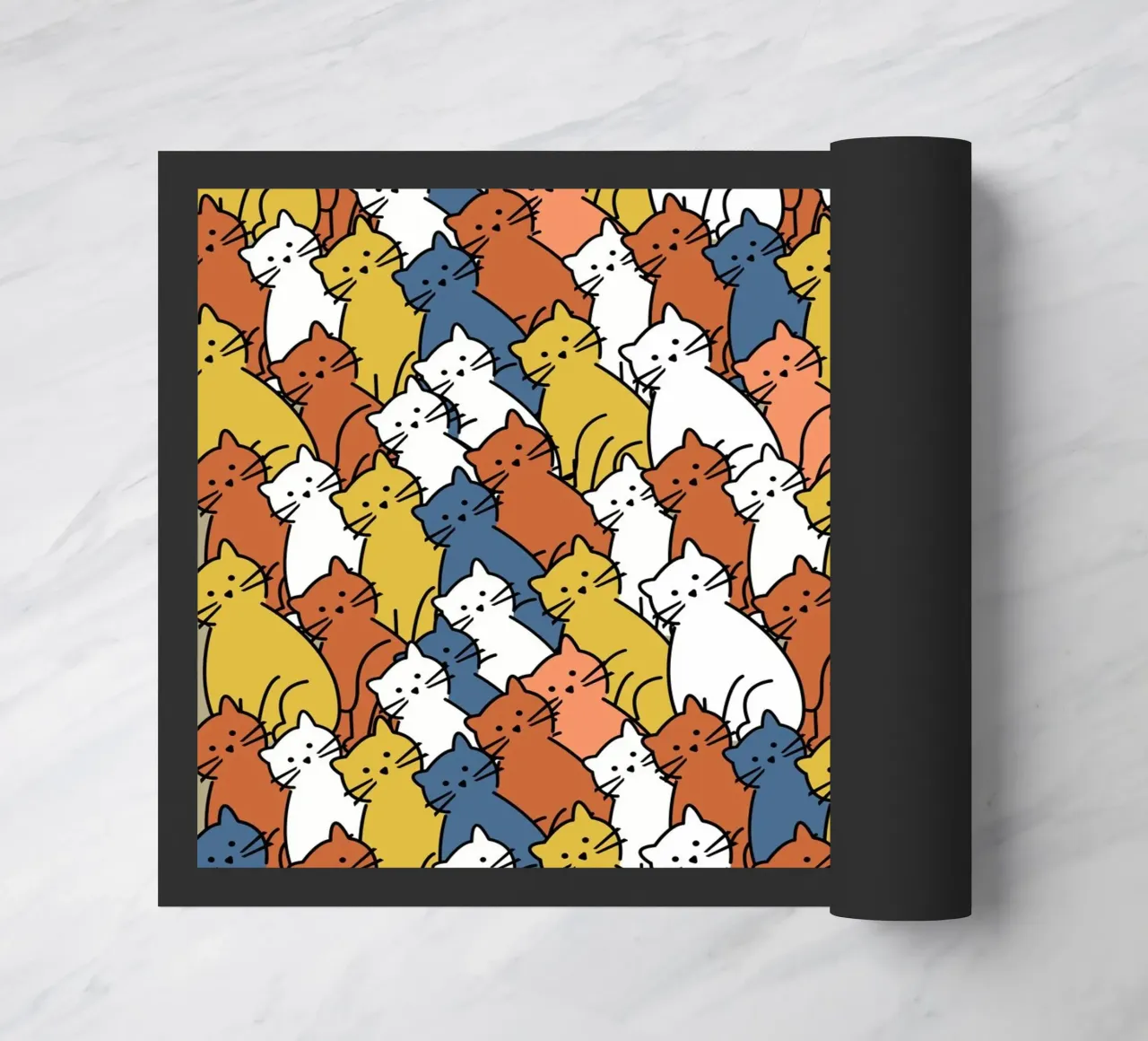 Curious Cats Colorful zerbino da Dharma