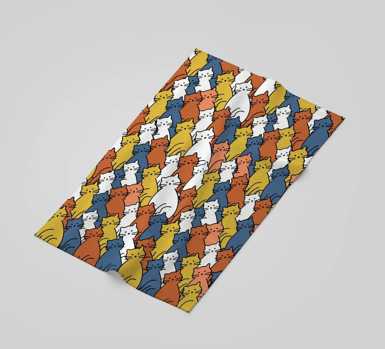 Curious Cats Colorful telo mare da Dharma