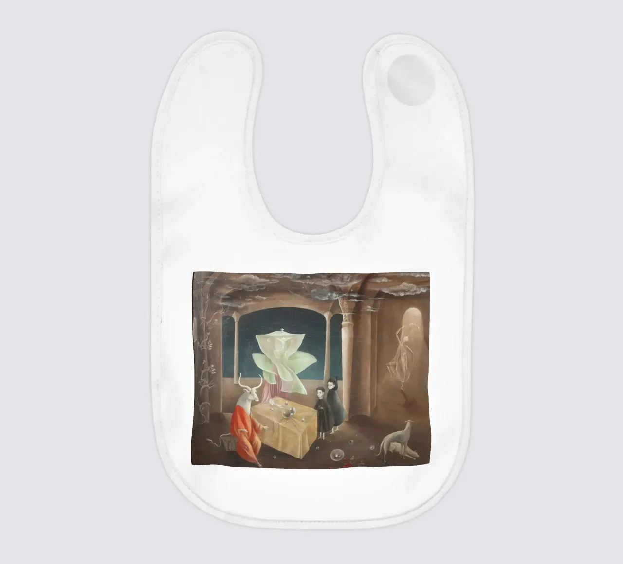 Leonora Carrington E poi vedemmo la figlia del Minotauro bavaglino da Kunze Gallery
