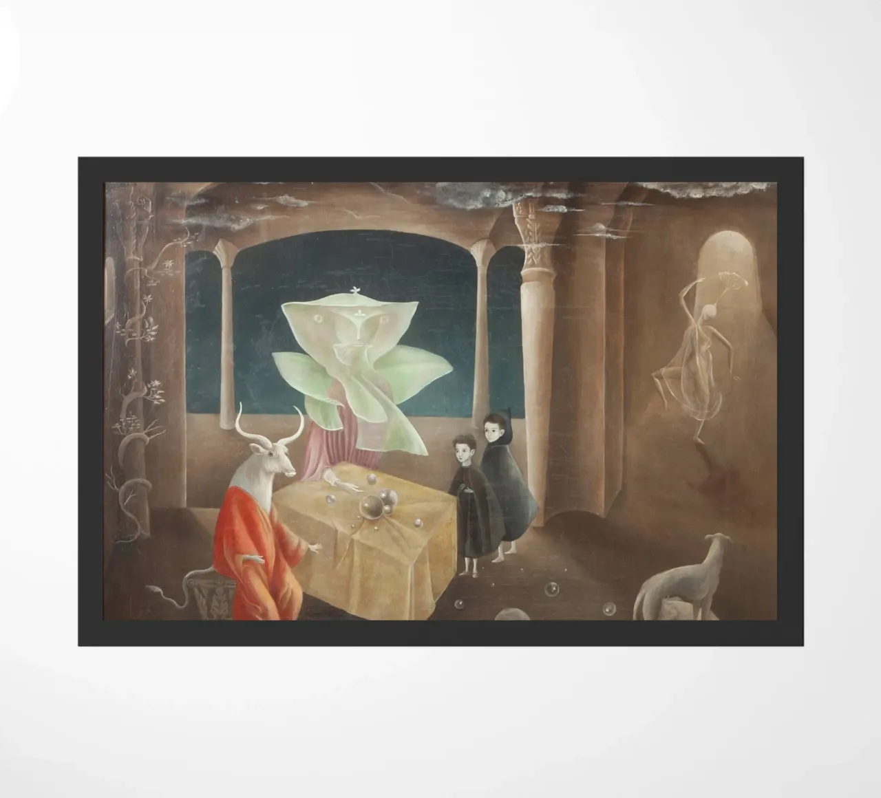 Leonora Carrington E poi vedemmo la figlia del Minotauro zerbino da Kunze Gallery