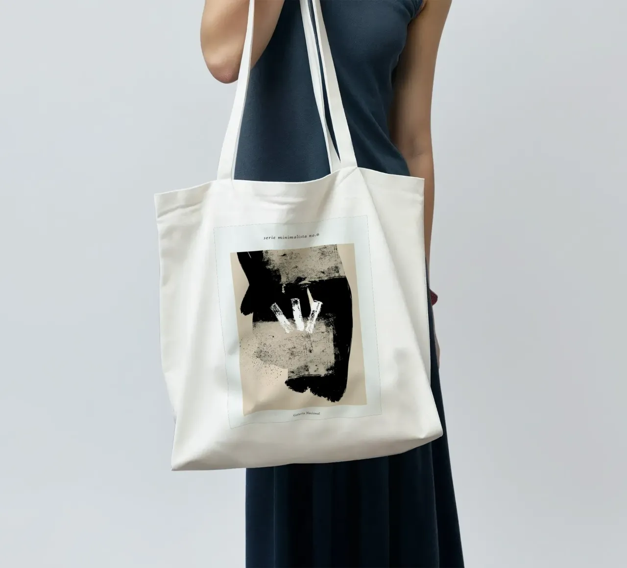 Minimal 6 borsa in juta da Froilein Juno