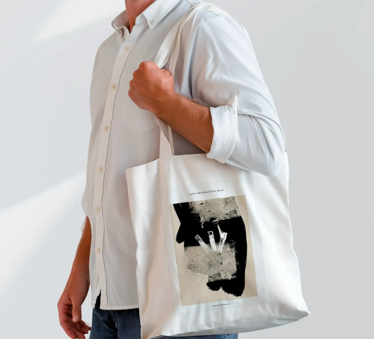 Minimal 6 borsa in juta da Froilein Juno