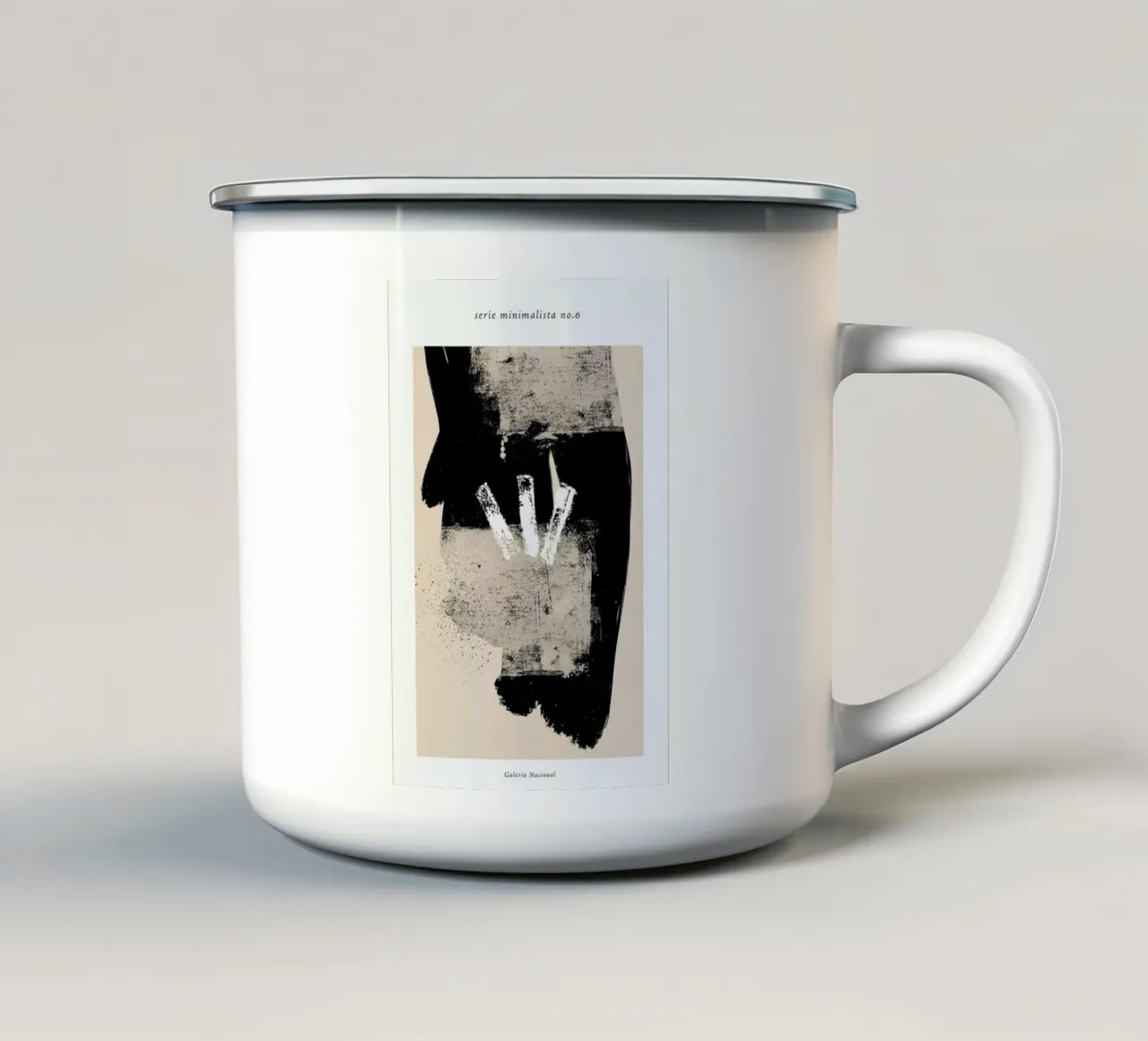 Minimal 6 tazza in smalto da Froilein Juno