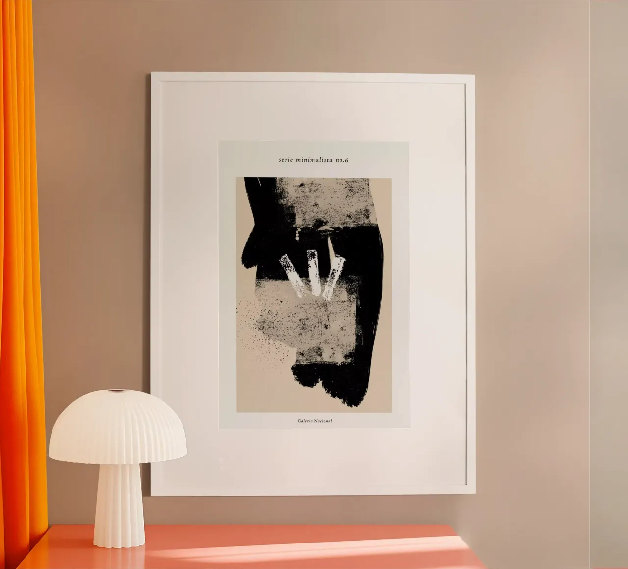 Minimal 6 poster con telaio in alluminio da Froilein Juno