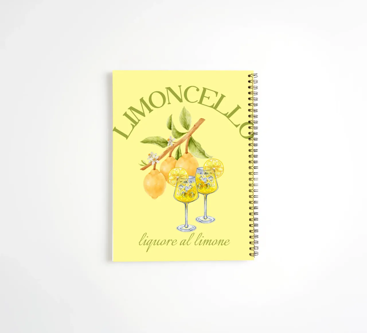 Limoncello - freschezza estiva in un bicchiere 🍋✨ diario ad anelli da Headless Monkeys