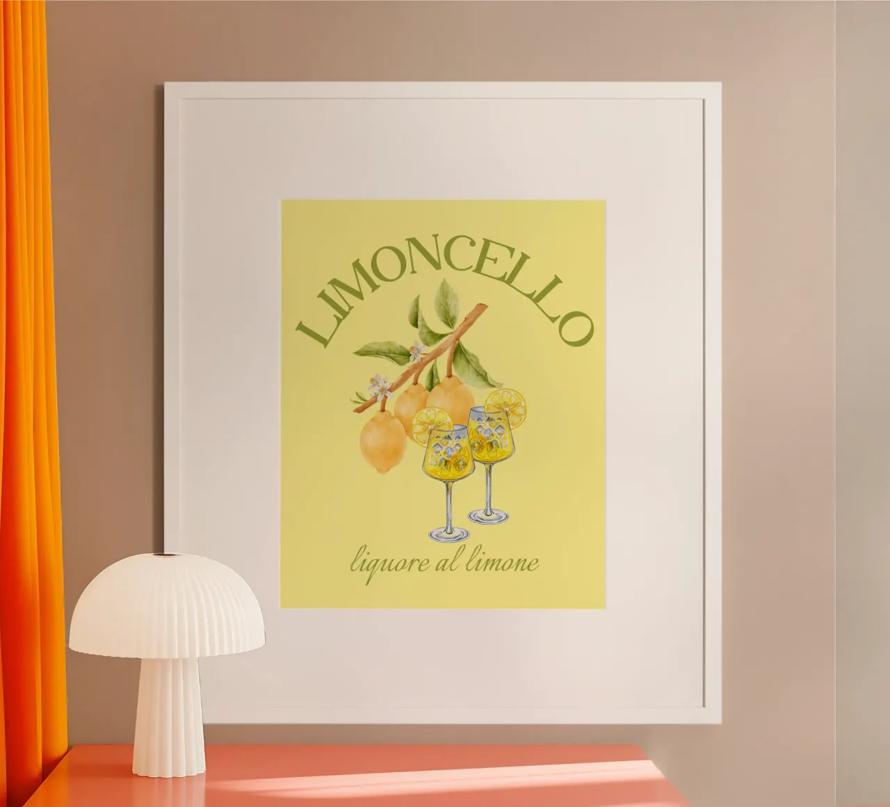 Limoncello - freschezza estiva in un bicchiere 🍋✨ carta hahnemühle da Headless Monkeys