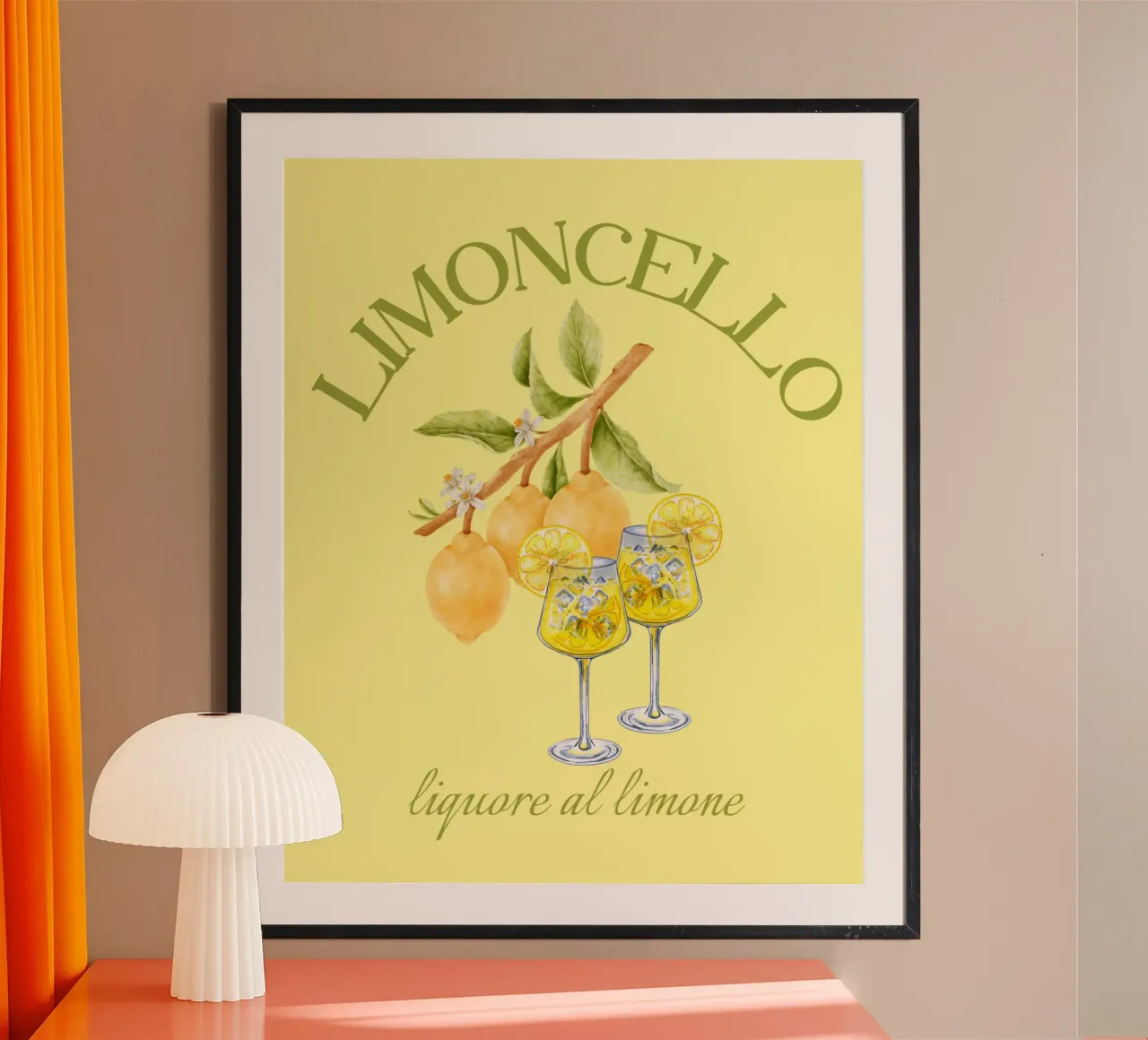 Limoncello - freschezza estiva in un bicchiere 🍋✨ carta hahnemühle da Headless Monkeys