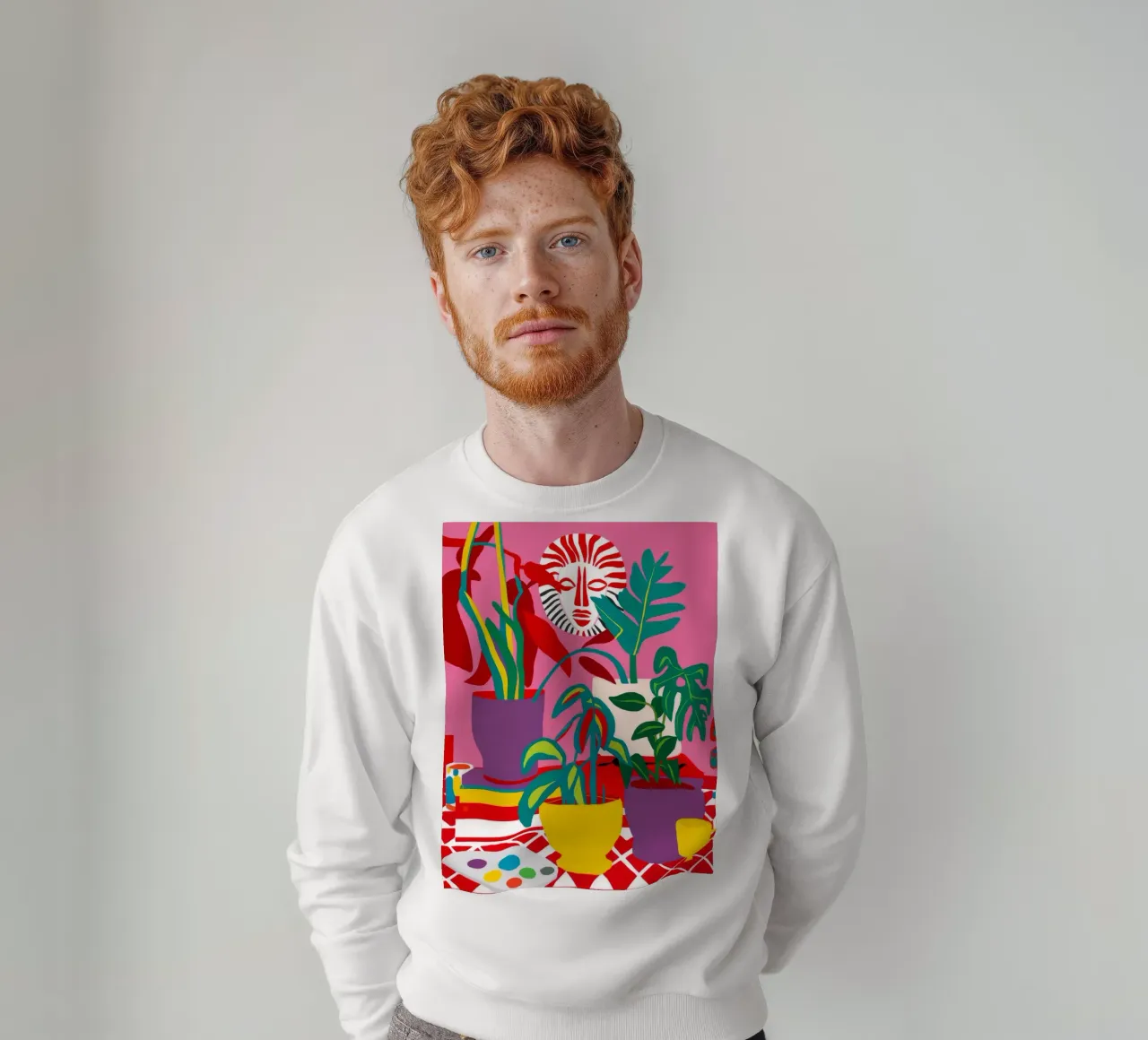 Verdure a strisce felpa da Lumi Eyes