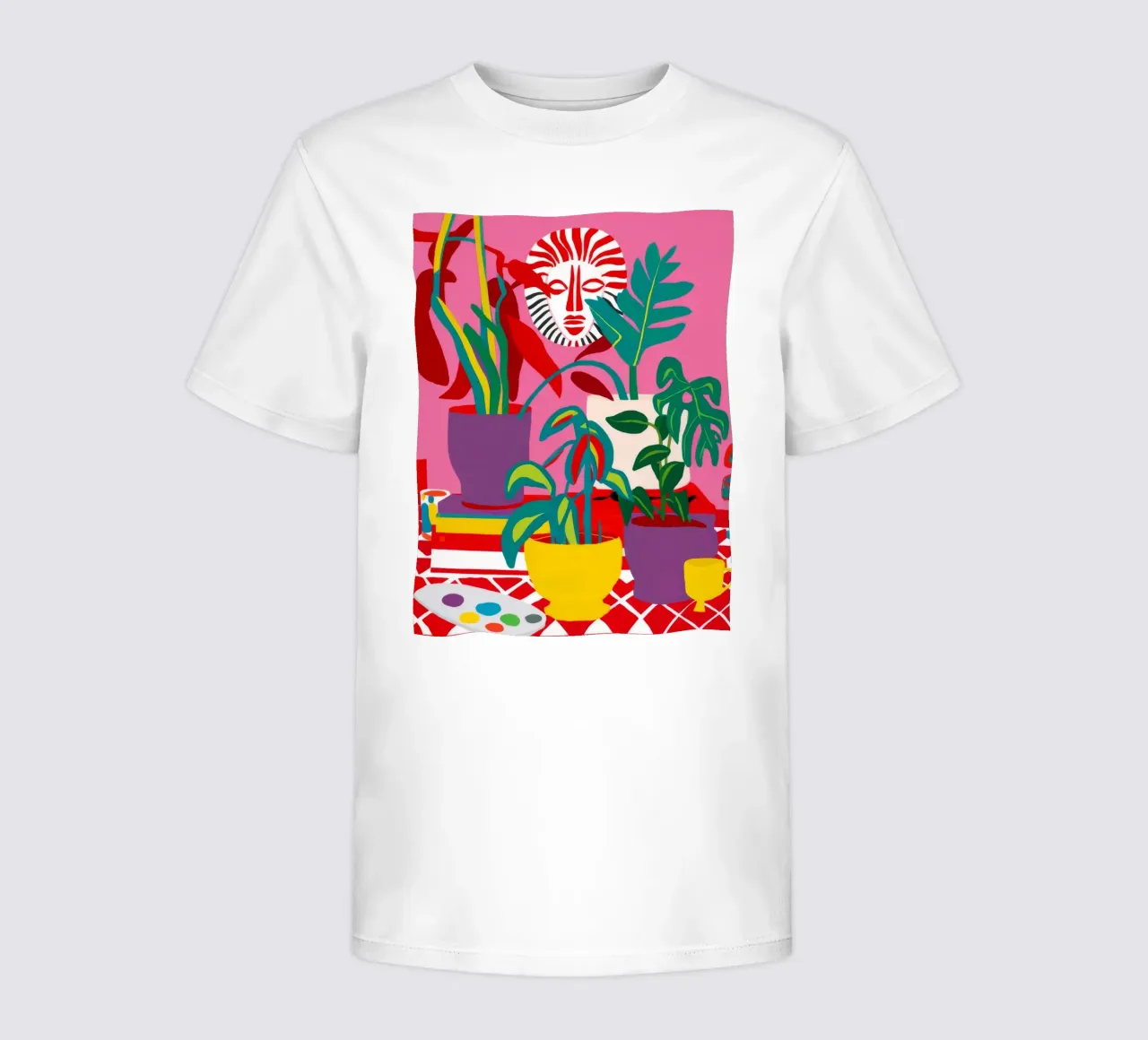 Stripe Pot Verdure t-shirt enfant de Lumi Eyes