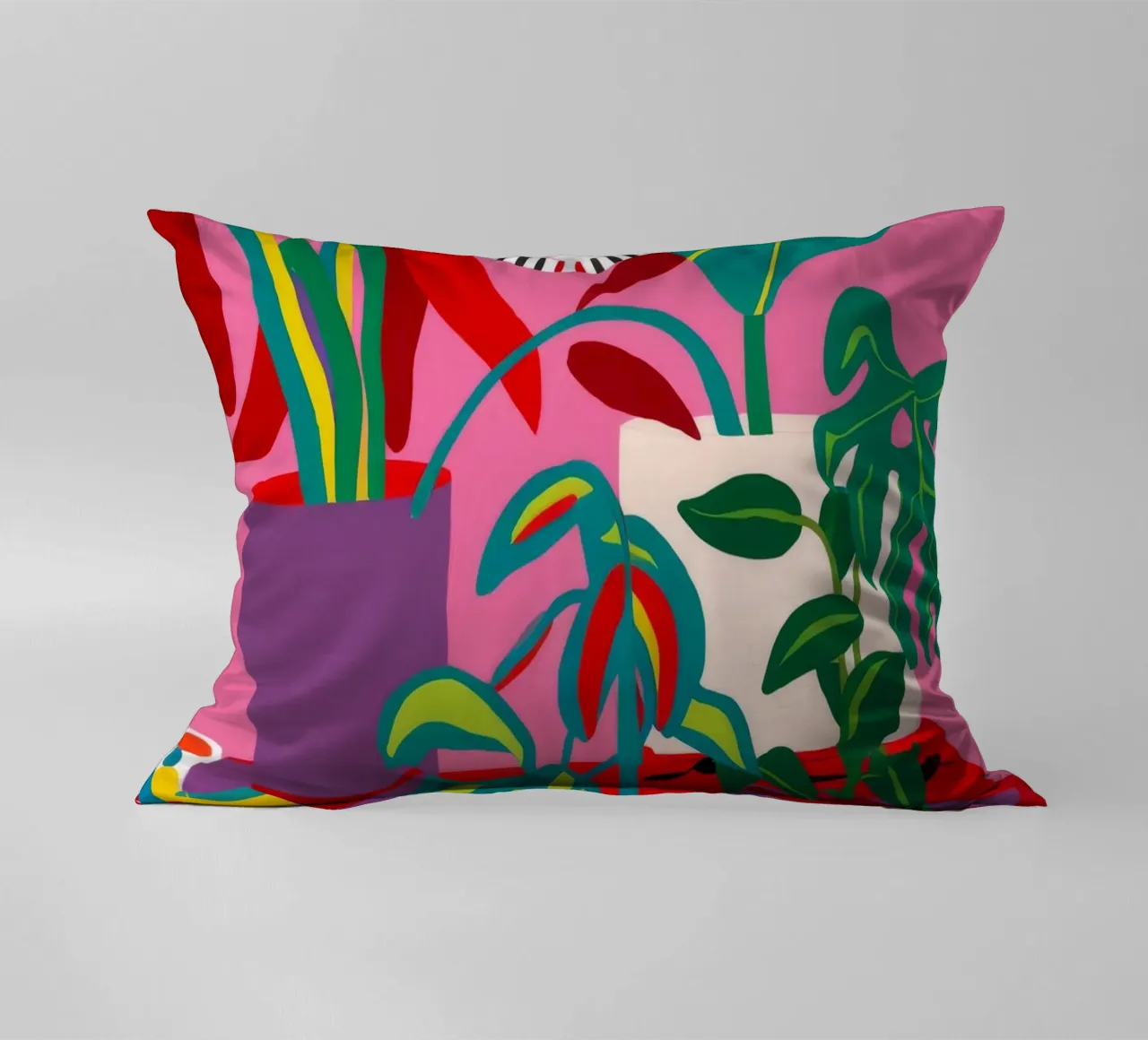 Verdure a strisce cuscino da Lumi Eyes