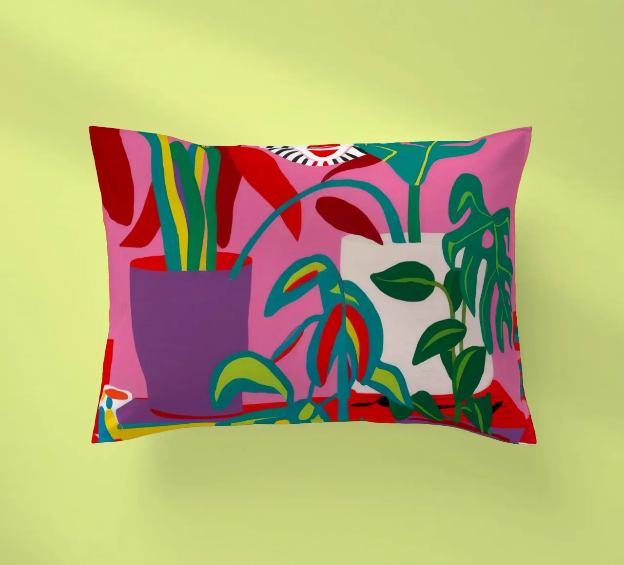 Verdure a strisce cuscino da Lumi Eyes