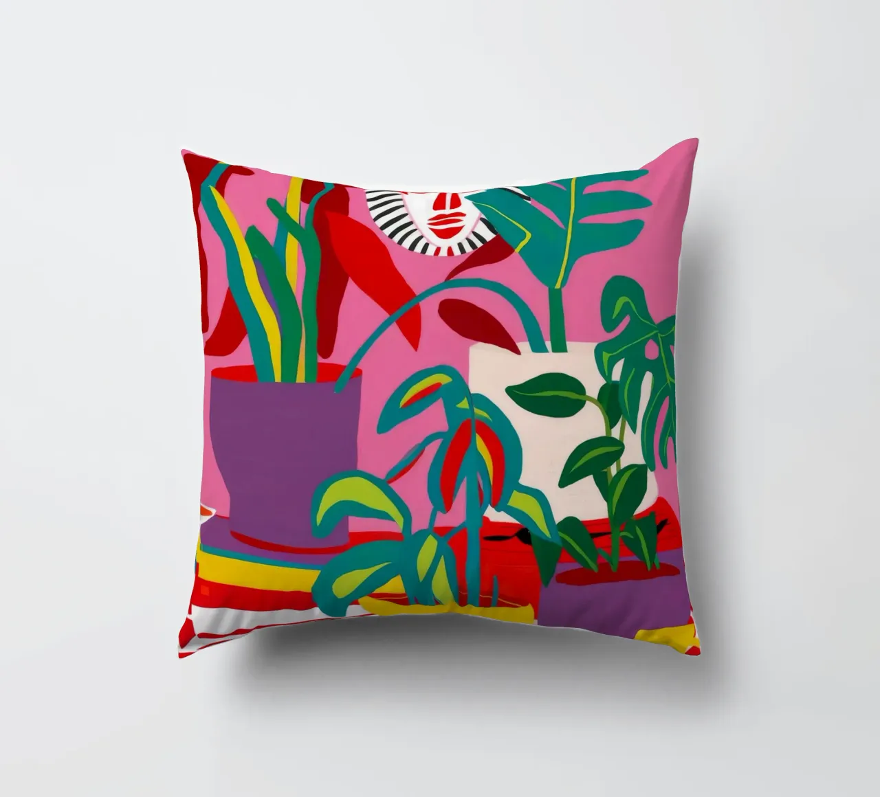 Verdure a strisce cuscino da Lumi Eyes