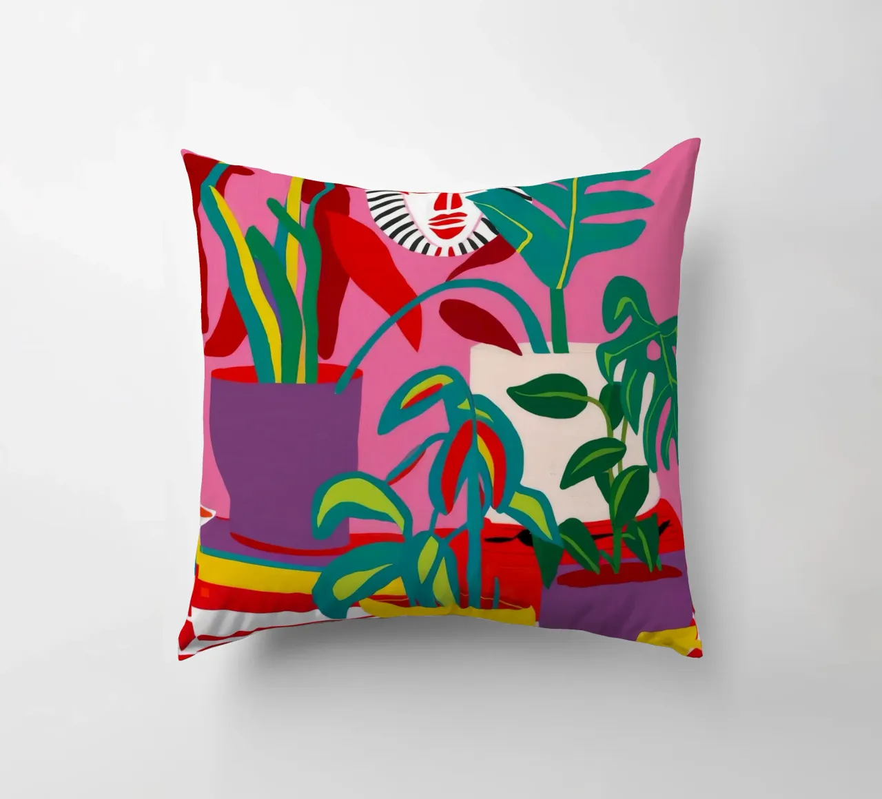 Verdure a strisce cuscino da Lumi Eyes