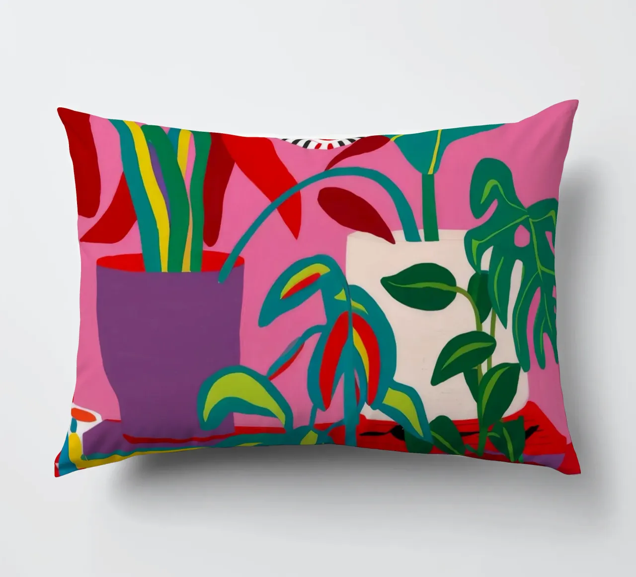 Verdure a strisce cuscino da Lumi Eyes