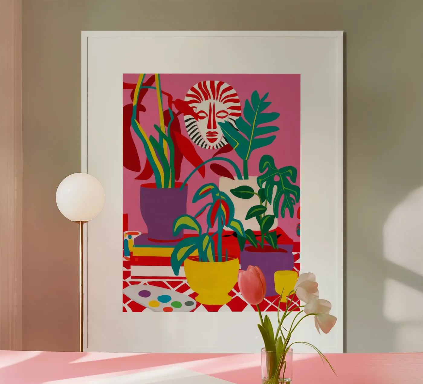 Verdure a strisce poster da Lumi Eyes