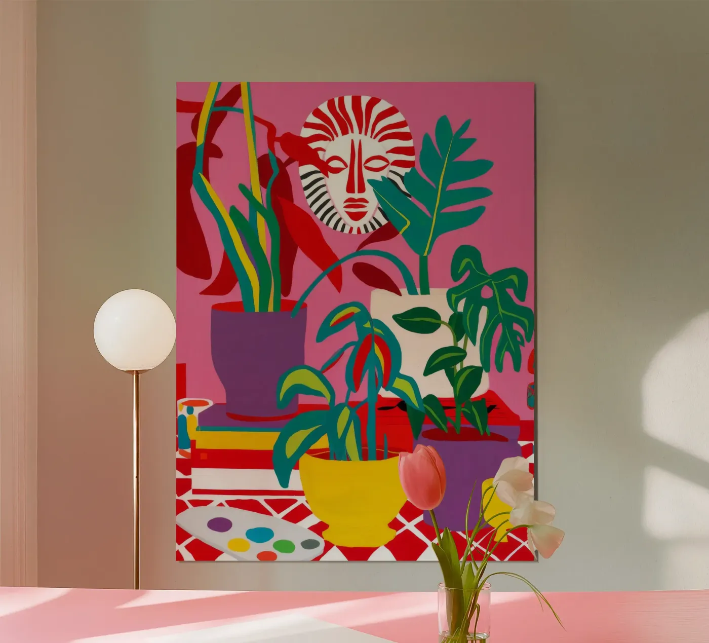 Verdure a strisce poster da Lumi Eyes