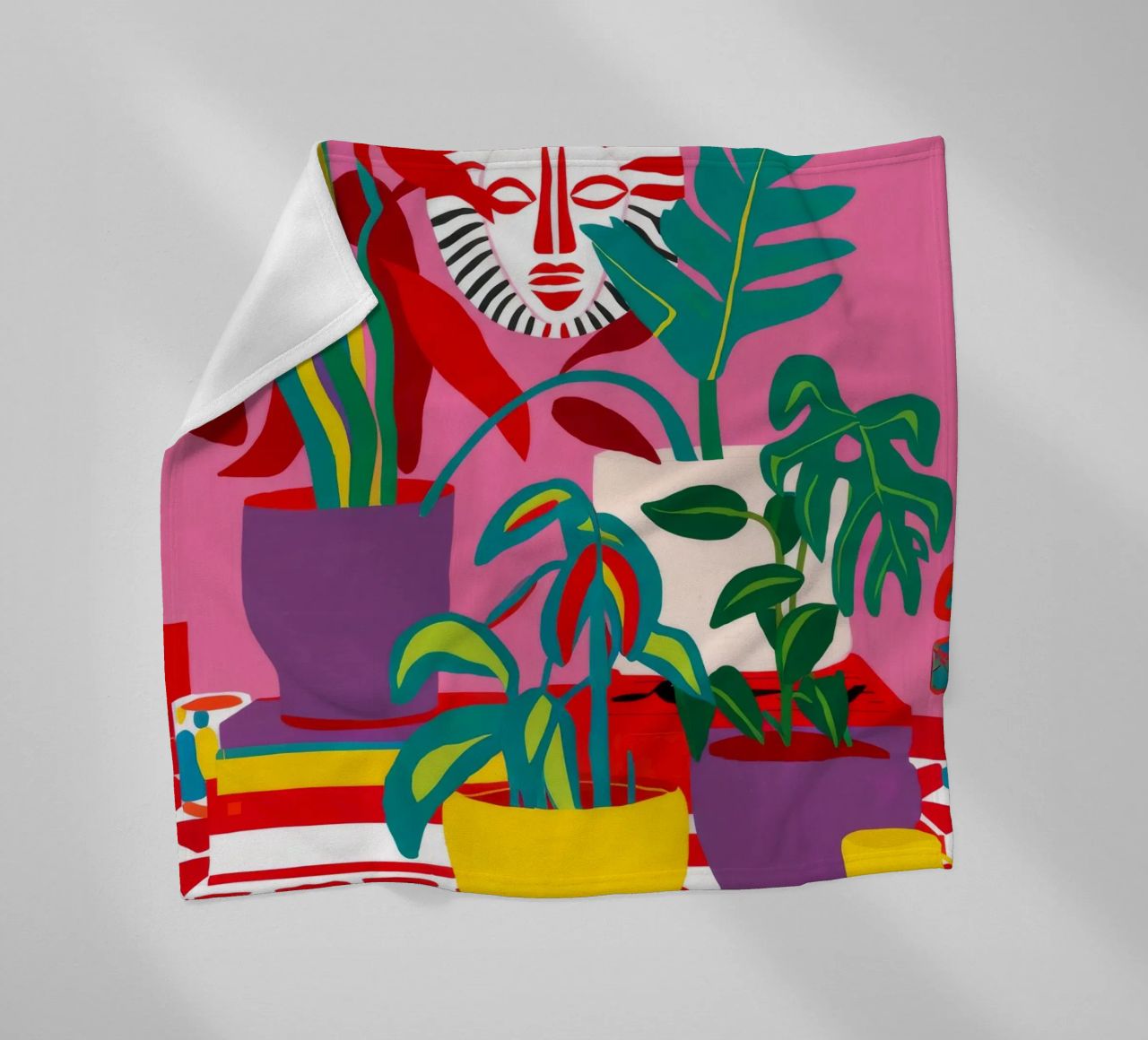 Verdure a strisce coperta in pile da Lumi Eyes
